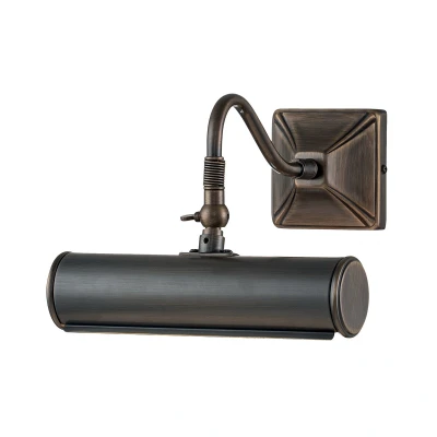 Image of Picture Light 1 Small Wall Dark Bronze, E14
