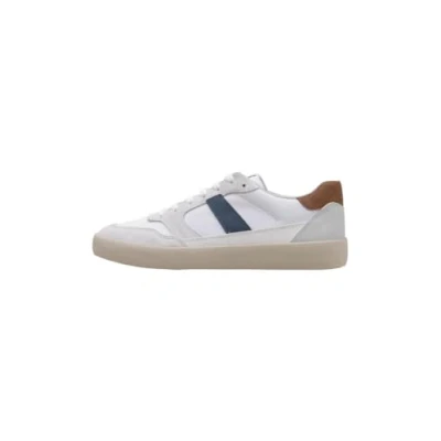 Image of Geox Men&#039;s U Affile B Sneaker, White Avio, 10 UK