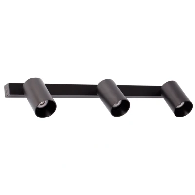 Image of Stan Wall Lamp/ Ceiling Lamp Black 3x GU10