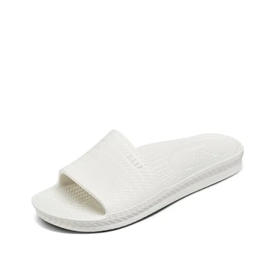Image of Reef Water Scout Pool slides, Women&#039;s, Size: 6, White Synthetics