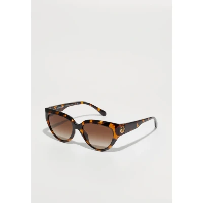 Image of Michael Kors BOCA Raton Sunglasses, Women&#039;s, Size: 55, Dark brown