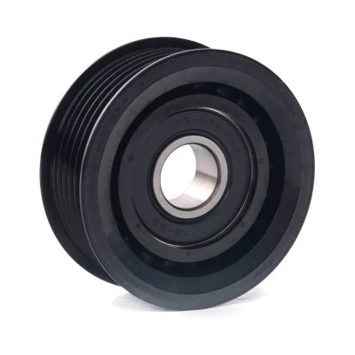Image of 95510211800, 95510211801 Idler Pulley SNR GA351.09 MERCEDES BENZ: S Class Coupe, CLS C Saloon, AUDI: A4 B8 Avant, A6 C7 Avant