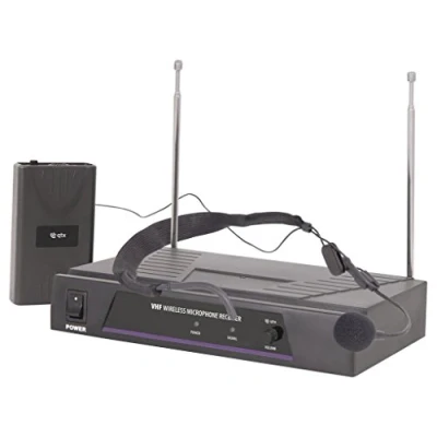 Image of qtx 171.837UK VN1 Neckband Microphone VHF Wireless System