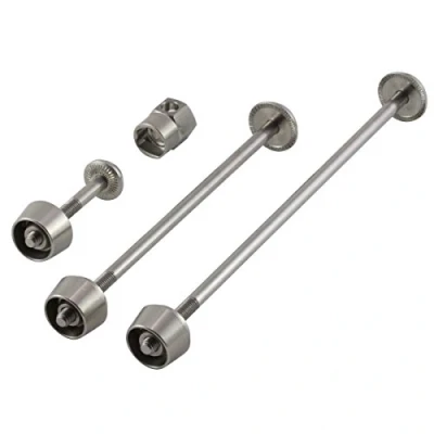 Image of Pitlock Set 02 Front Wheel, Rear Wheel &amp; Seat Post: