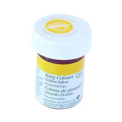 Image of Wilton &quot;EU&quot; Icing Color Golden Yellow 28g