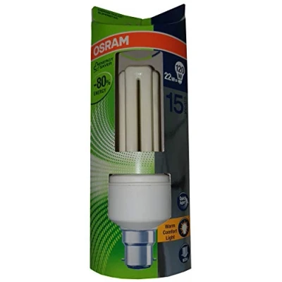 Image of Osram Energy Saving Bulb B22 22 W = 120 1410LM 2500 K D Stick Warm Light