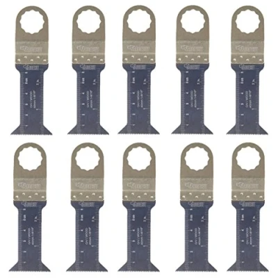 Image of 10 x SabreCut SC44L_10 44mm 68mm Fine Wood Blades Compatible with Fein SuperCut and Festool Vecturo (Non StarLock) Oscillating Multitool Multi Tool Accessories