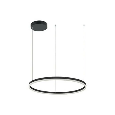Image of Areos LED Ceiling Pendant Light 55W 3000K Aluminum Dimmable Recessed Downlight Black