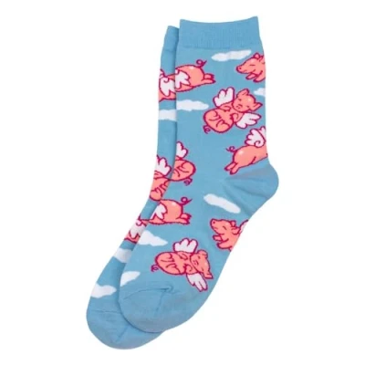 Image of JOE COOL Socks Pigs Made With Cotton &amp; Spandex