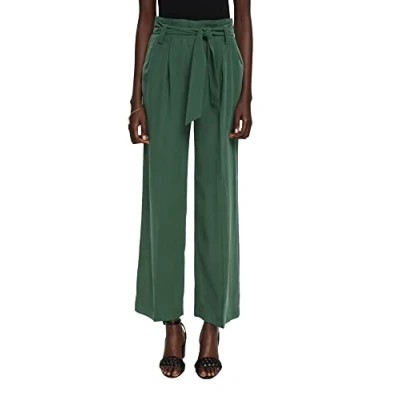 Image of ESPRIT Women&#039;s Pants, 300/DARK GREEN, 6W/32L