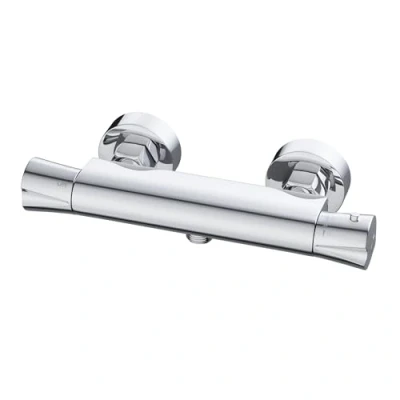 Image of MORADO Thermostatic Shower Mixer,Thermostatic Mixer Bar,Wall Mounted Bar,Solid Brass,Chrome,Wall