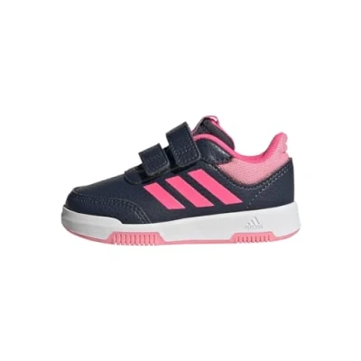 Image of adidas Sportswear Tensaur HOOK AND LOOP Baby shoes Shadow navy lucid pink bliss for kids, Size: 9.5K,