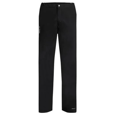 Image of Vaude VAUDO Men Men&#039;s Yaras Rain Zip Pants III black, S
