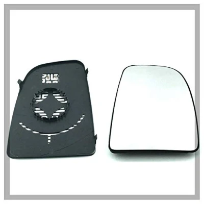 Image of Fits Peugeot Boxer, For 2006 to 2020 Heated Base Convex Wing Mirror RIGHT HAND (UK Driver Side)