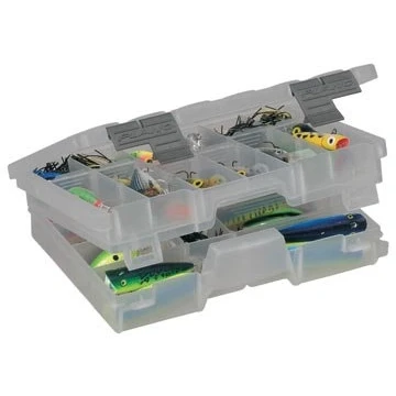 Image of PLANO Guide Series Two Tiered StowAway 3600,Double Sided tackle box, fishing Equipment Storage compact satchel, perfect to store Lures, Hardbaits, Softbaits other