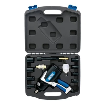 Image of Draper Air Impact Wrench Kit, 1/2&quot; Sq. Dr. (14 Piece)