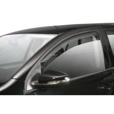 Image of window Visors compatible with Audi A4 sedan/avant 1994 2000 (chrome frames)
