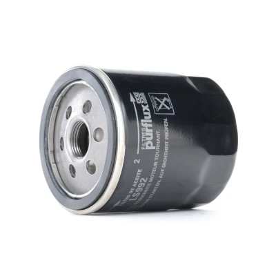Image of 03L115561A Oil Filter PURFLUX LS992 Spin on SEAT: Ibiza 4, 4 Sportcoupe, Toledo VOLKSWAGEN: Polo V Hatchback, AUDI: A1 Sportback