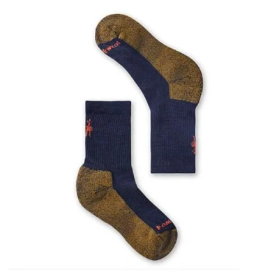 Image of Smartwool Unisex Kids Hike Light Cushion Crew Socks, DEEP NAVY, L EU