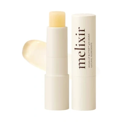 Image of Melixir Vegan Lip Butter #01 Agave(Clear) (+11 more colors) 0.13oz, Bee Free, Petrolatum Deep Nourishing Plant Based Chapstick, Balm for Dry, Cracked and Chapped Lips