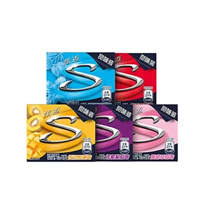 Image of Infinitely Great Home Decor Center Stride Bubble Gum 5 Flavors 15 Box Chewing Candy