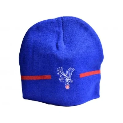 Image of Crystal Palace FC English Premier League Knitted Hat Authentic EPL Royal, One size
