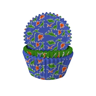 Image of Anniversary House Dino Cupcake Cases Pack of 75
