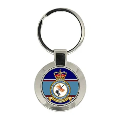 Image of Fire Fighting and Rescue Service, RAF Key Ring