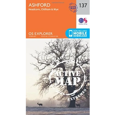 Image of Explorer Active 137 Ashford Map With Digital Version