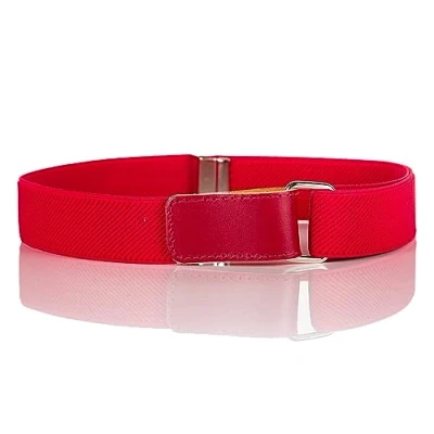Image of Olata Children’s Stretch Elasticated Belt with Adjustable Hook and Loop Fastening 0 2 years. Fuscia Pink