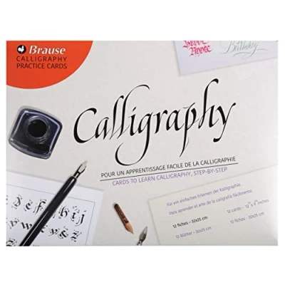 Image of Brause &quot;Introduction to Calligraphy Lettering&quot; Kit