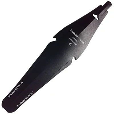 Image of VeloChampion Bicycle Mudguard Waterproof Rear Tail Under Saddle Fender for Road or Mountain Bike (Road)