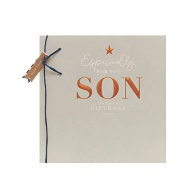 Image of UK Greetings Especially for You Son Birthday Card Him on Your Card, Multi, 698235 0 1