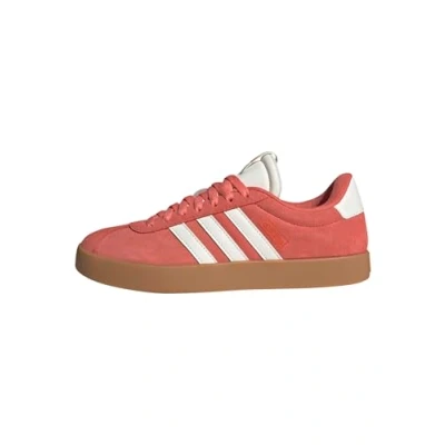 Image of adidas Women&#039;s VL Court 3.0 Shoes, preloved Scarlet/core White/Bright red, 9 UK