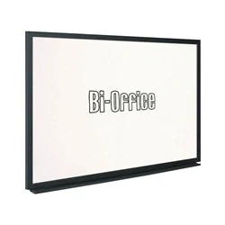 Image of Bi Office Black Frame Whiteboard 900x600mm