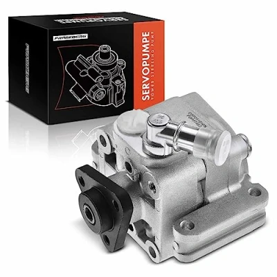 Image of Frankberg Power Steering Pump Compatible with 1 Series E81 E82 E87 E88 116 118 120 1.6L 2.0L 2004 2013 3 E90 E91 E92 E93 316 318 320 Replace# 32416767452
