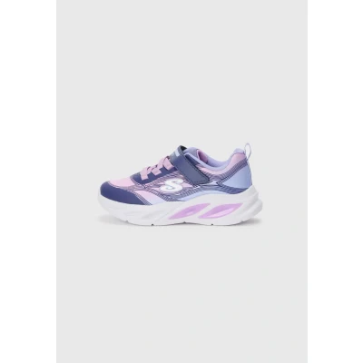 Image of Skechers Cosmic GLOW Trainers navy/multicoloured for kids, Size: 5K, Navy/multi/coloured shoes