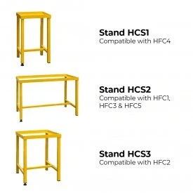 Image of Armorgard SafeStor Hazardous Substance Cabinets HFC1 (900W x 465D 700H) Cabinet HCS1 Stand for HFC4 Optional