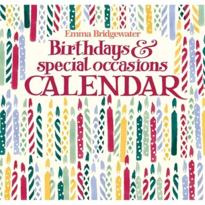 Image of EB Birthday Candles Midi Calendar 2025 (PFP)