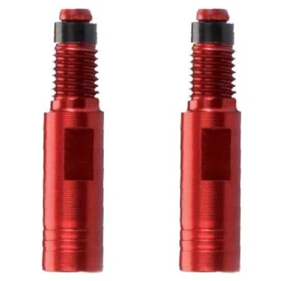 Image of MICHE Valve Extenders, Red, 30mm Pair