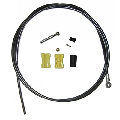 Image of SHIMANO Disc Brake BH90hoseBanjCnct RR BK,Black,1700 mm