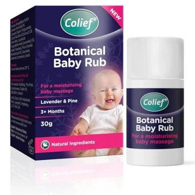 Image of Colief Botanical Baby Rub Decongestant Solution for Easy Breathing Infants 3+ Months Levander and Pine
