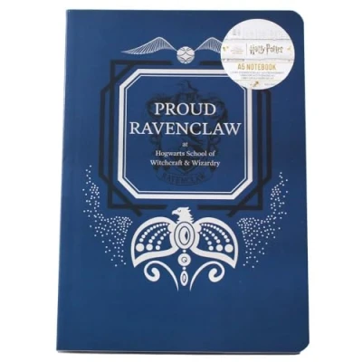 Image of Harry Potter A5 Soft Notebook Proud Ravenclaw Journal Merch Gifts