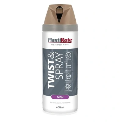 Image of Plasti kote 22120 400ml Premium Satin Cappuccino Pack of 1