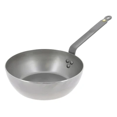 Image of De Buyer sauté pan Sauteuse Mineral B ø 28 cm / 4 liters without non stick coating suitable for all Cooktops