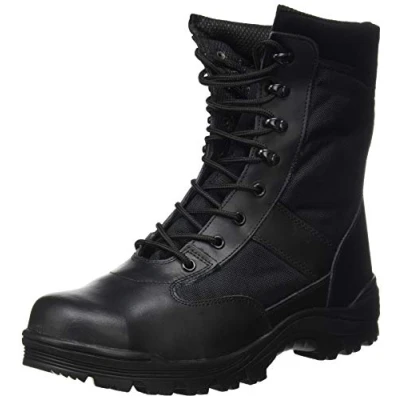 Image of Mil Tec Unisex 12837000 Safety Boots Industrial, Black, 5 UK