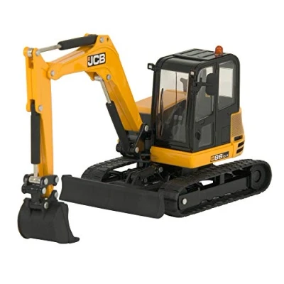 Image of Britains JCB Farm Tomy Toys Midi Excavator 1:32 86C 1 Digger Collectable Tractor Toy Scale Toys, Suitable for Collectors and Kids 3 year plus