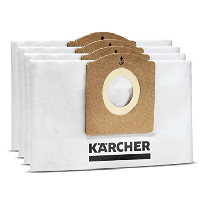 Image of Kärcher Fleece KFI 117 2.863 325.0, Wet and Dry Vacuum Filter Bags, White
