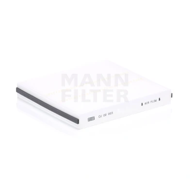 Image of 272774M400, 27277PA20A, 27277PA20AA084 Pollen Filter MANN CU 22 003 Particulate 200mm 216mm 30mm SUBARU: Forester II