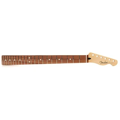 Image of Fender Neck, Player Series Telecaster® 22 Medium Jumbo Frets, Pau Ferro, 9.5&quot;, Modern &quot;C&quot;